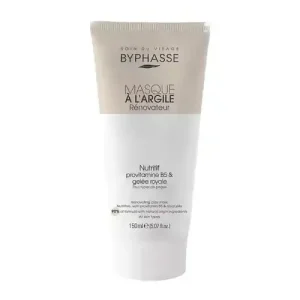 ماسک صورت خاک رس بازسازی کننده بایفاس BYPHASSE RENOVATING مناسب انواع پوست 150 میل