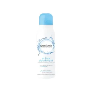 اسپری خوشبو کننده بهداشتی بانوان کانادایی فم فرش Femfresh Active Fresh با رایحه تازه 125 میل