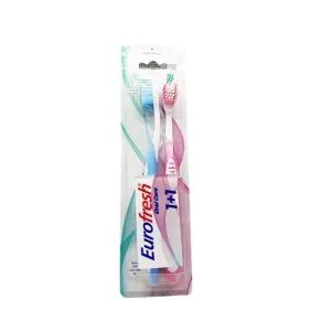 مسواک فارماسی Farmasi Eurofresh با برس متوسط بسته 2 عددی