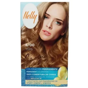 کیت رنگ مو اسپانیایی نلی Nelly HAIR DYE NELLY COLOR شماره 8/00