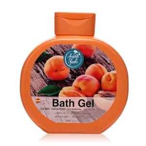 شامپو ژل بدن اسپانیایی فرش فیل FRESH FEEL Bath Gel APRICOT با رایحه زرد آلو 750 میل