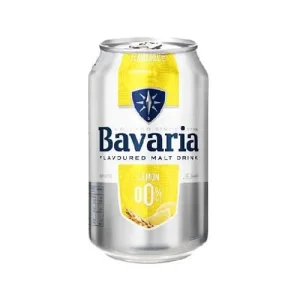 آبجو مالت بدون الکل هلندی باواریا Bavaria Lemon با طعم لیمو 330 میل