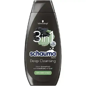 شامپو سر و صورت و بدن اتریشی شوما Schauma Deep Cleansing مناسب آقایان 400 میل