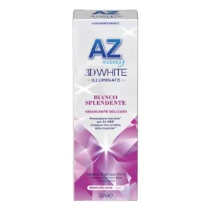 خمیردندان سفید کننده فوری ایتالیایی ای زد رایسرکا AZ Ricerca 3D White Illuminate پاکسازی عمیق 50 میل