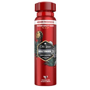 اسپری ضد تعریق ایتالیایی الد اسپایس Old Spice Wolfthorn با رایحه مرکبات وحشی 150 میل