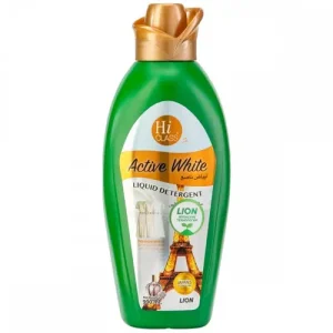 مایع لباسشویی هایکلاس LION Hi-Class Active white مناسب لباس های روشن 900 میل