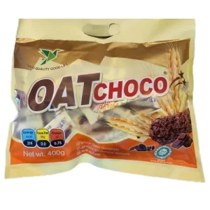 شکلات غلات رژیمی اوت چوکو OAT CHOCO با طعم کاکائو 400 گرم