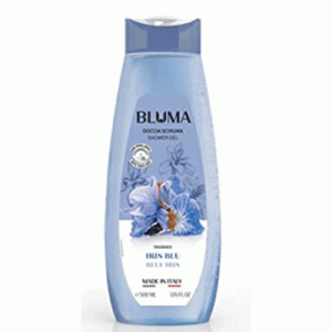 شامپو بدن ایتالیایی بلوما Bluma مدل IRIS VIOLA عصاره زنبق آبی  500 میل