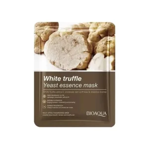 ماسک صورت ورقه ای چینی بیوآکوا Bioaqua White Truffle حاوی ترافل سفید 25 گرم