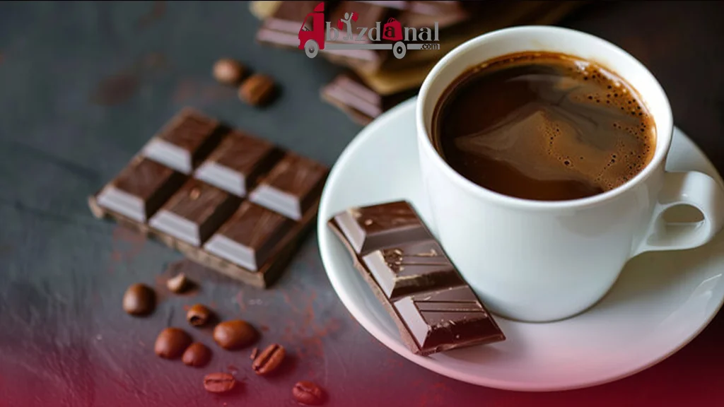 طعم شکلات قهوه و قهوه تلخ