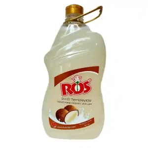 صابون مایع دست و بدن رز Ros EL VE VÜCUT SIVI SABUNU با رایحه نارگیل 4000 میل