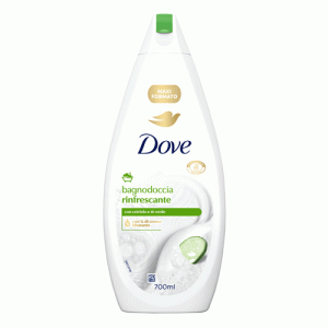 شامپو بدن کرمی داو Dove refreshing حاوی عصاره خیار و چای سبز تولید هلند 700 میل
