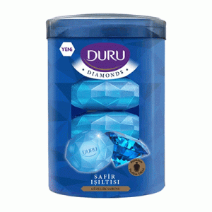 صابون دورو DURU BIUE DIAMOND با رایحه اقیانوس  بسته 4 عددی