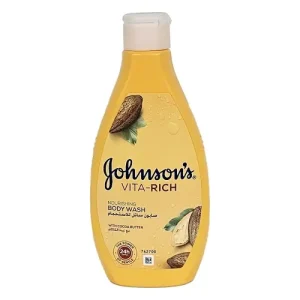شامپو بدن بچه فرانسوی جانسون Johnson's Vita-Rich ویتامینه با رایحه کاکائو 250 میل