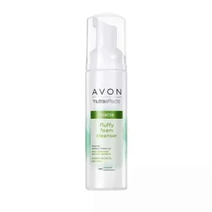 فوم شستشو انگلیسی آون Avon nutra effects matte حاوی عصاره برنج و برگ درخت بید 150 میل