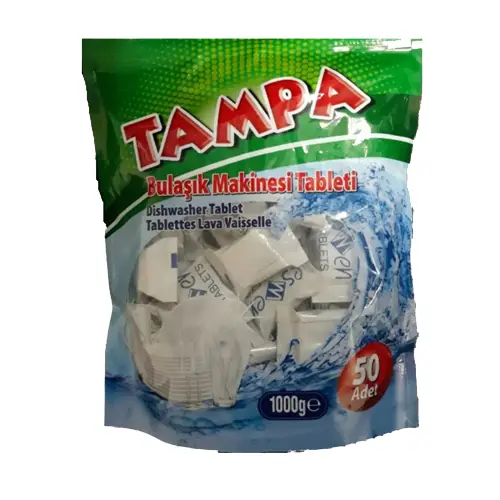 1_org_zoom copy قرص ماشین ظرفشویی تامپا Tampa Bulaşık بسته 50 عددی - Image 1