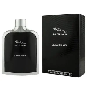 ادکلن مردانه فرانسوی جگوار کلاسیک بلک JAGUAR CLASSIC BLACK با رایحه تند و خنک 100 میل