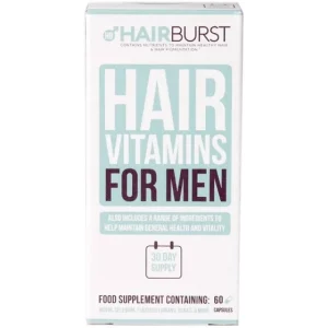 پک رشد مو هیر براست Hair Burst Hair Vitamins For Men  مناسب آقایان 60 عددی تاریخ 2026/03/30