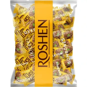 شکلات اوکراینی غلات فلکسی روشن ROSHEN Flaksi Cocoa با طعم شکلات 500 گرم