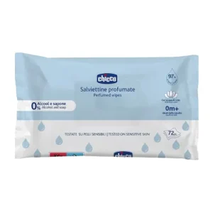 دستمال مرطوب ضد حساسیت ایتالیایی چیکو chicco salviettine بسته 72 عددی