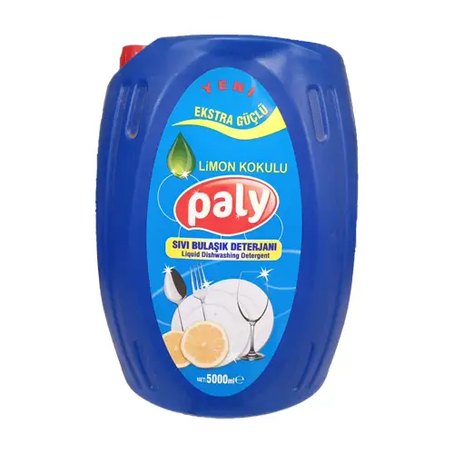 67676 مایع ظرفشویی پالی Paly Bulaşık Deterjanı با رایحه لیمو 5 لیتر - Image 1