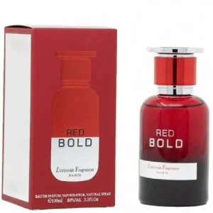ادکلن مردانه فرانسوی لورینتال فرگرانسس رد بولد Lorientale Fragrances Red Bold با رایحه تند و خنک 100 میل
