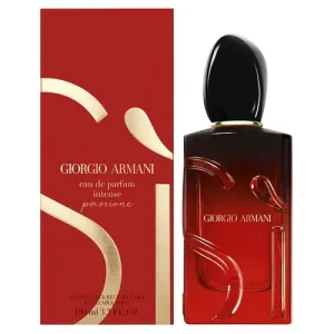 ادکلن زنانه فرانسوی جورجیو آرمانی اس آی پشن اینتنس GIORGIO ARMANI Si Passione Intense با رایحه شیرین و گرم 100 میل
