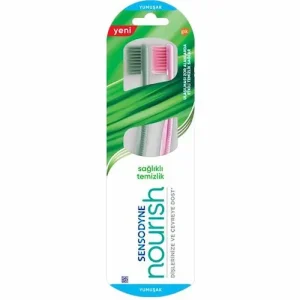 مسواک سنسوداین Sensodyne Nourish با برس نرم