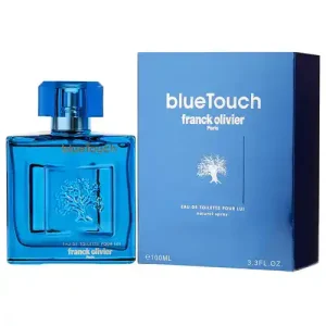 ادکلن زنانه مردانه فرانسوی فرانک الیور بلو تاچ franck olivier blue Touch EDT با رایحه  خنک و ترش 100 میل