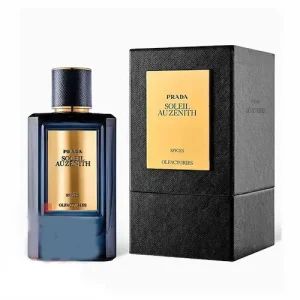 ادکلن اسپانیایی پرادا سولیل او زنیس PRADA Mirages Soleil با رایحه گرم و چوبی 100 میل