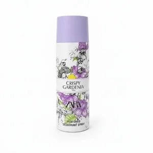 اسپری خوشبوکننده بدن زنانه زارا ZARA Crispy Gardenia Spray با رایحه معتدل و گلی میوه‌ای 200 میل