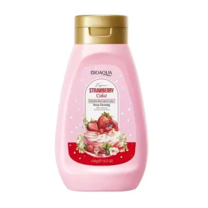 نمک بدن بیوآکوا BIOAQUA BATH SALT STRAWBERRY Cake با رایحه کیک توت فرنگی 430 گرم