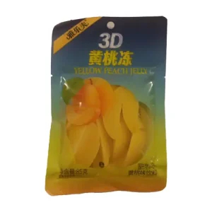 پاستیل خیس 3 بعدی هونگ شیاو پانگ 洪小胖 با طعم زرد آلو 85 گرم