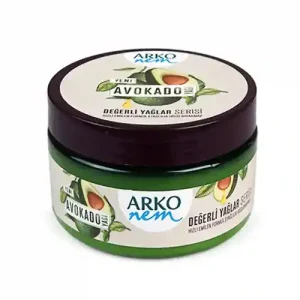 کرم مرطوب کننده آرکو Arko Nem Avocado Oil حاوی عصاره آواکادو مخصوص پوست های خشک و حساس 250 میل