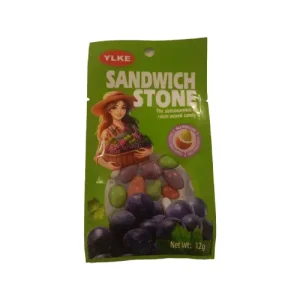 آبنبات سنگی یلکه YLKE SANDWICH STONE با طعم کشمش 12 گرم
