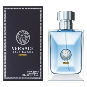ادکلن ایتالیایی مردانه ورساچه پورهوم Versace Pour Homme با رایحه ملایم و خنک 100 میل