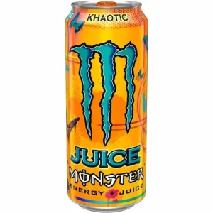 نوشیدنی انرژی زا انگلیسی مانستر Monster Khaotic با طعم پرتقال 500 میل