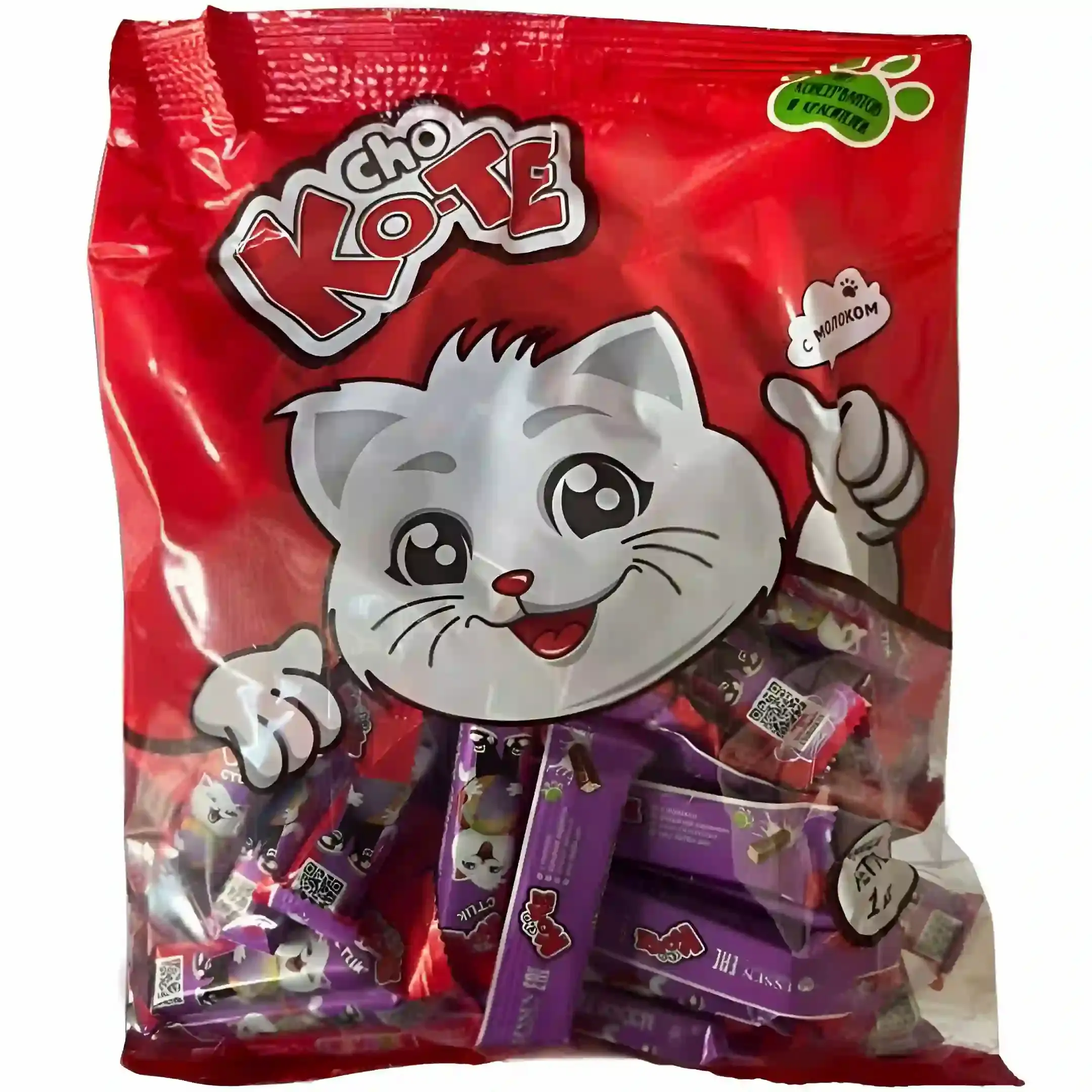 untitled-707 شکلات جرقه ای روسی چو کوتی اسن Essen Cho Ko-Te با طعم آدامس بادکنکی و کارامل 1 کیلوگرم - Image 1